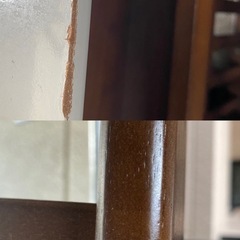 サイズ調整できるダイニングテーブルの画像