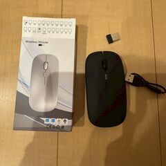 🖱【新品未使用】ワイヤレスマウス 薄型 充電式 Bluetoot...