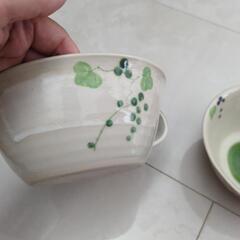 食器　器　瀬戸焼　舞陶館　葡萄　小皿の画像