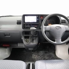 【自社ローン対象】ダイハツ　ハイゼット　□軽自動車/97000km□　☆HDDナビ/バックカメラ/エアコン/パワステ/スマートキー ☆の画像