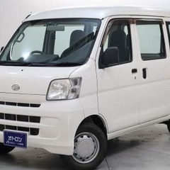 【自社ローン対象】ダイハツ　ハイゼット　□軽自動車/97000km□　☆HDDナビ/バックカメラ/エアコン/パワステ/スマートキー ☆の画像