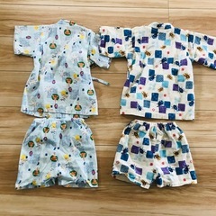 子ども甚平2枚セット　95cm　の画像