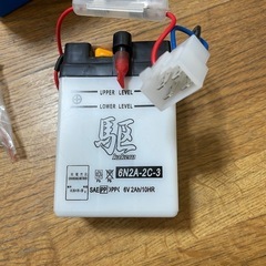 オートバイ用バッテリーの画像