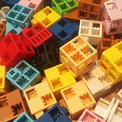 ブロック まとめ1000ピースの画像