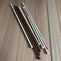 突っ張り棒8本