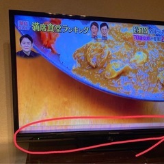 Panasonic32型テレビの画像