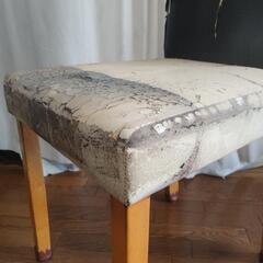 木製の椅子。処分品の画像