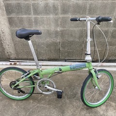ダホン20インチ折りたたみ自転車の画像