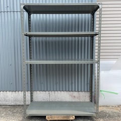 ③ スチールラック 大 中古品 棚 シェルフ 鉄製 メタルラック 