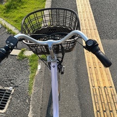中古ブリヂストン電動アシスト自転車ベルト式　B400 大阪の画像