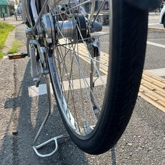 中古ブリヂストン電動アシスト自転車ベルト式　B400 大阪の画像