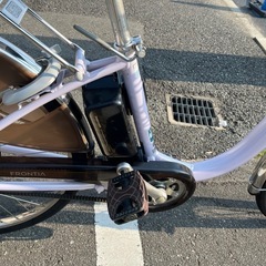 中古ブリヂストン電動アシスト自転車ベルト式　B400 大阪の画像