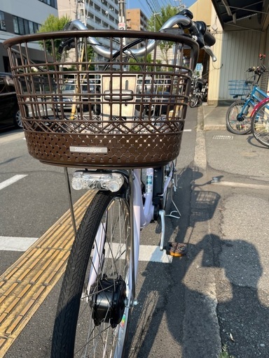 中古ブリヂストン電動アシスト自転車ベルト式　B400 大阪
