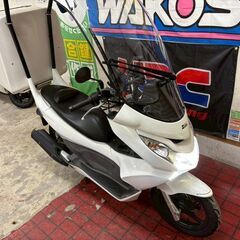 【実動】ホンダ PCX125 ZORROルーフ 210L大型デリバリーボックス グリップヒーター qi充電ホルダー 付き 配送可 千葉県木更津市発の画像