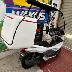 【実動】ホンダ PCX125 ZORROルーフ 210L大型デリバリーボックス グリップヒーター qi充電ホルダー 付き 配送可 千葉県木更津市発の画像