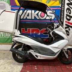 【実動】ホンダ PCX125 ZORROルーフ 210L大型デリバリーボックス グリップヒーター qi充電ホルダー 付き 配送可 千葉県木更津市発の画像