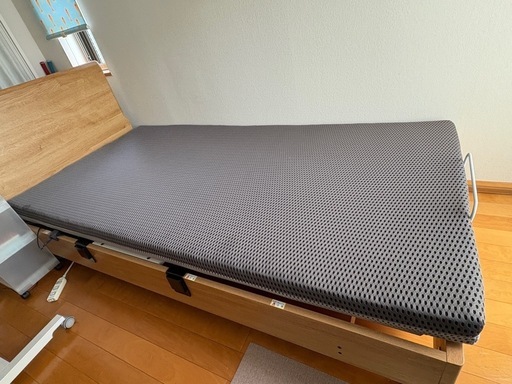 ニトリ　電動ベッドとマットレス