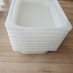 最終値下げ IKEA収納8個セットの画像