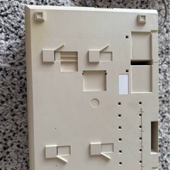 中古
電話機 黒白 プラスチック製 本体の画像