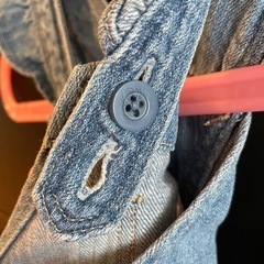 【ベビー】GAP オーバーオール ショート丈 デニム の画像