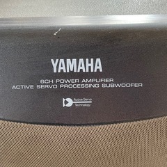 YAMAHA ヤマハ パワーアンプ サブウーファー ジャンクの画像