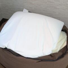 【厳しい条件付き】無印良品のビーズクッションの画像