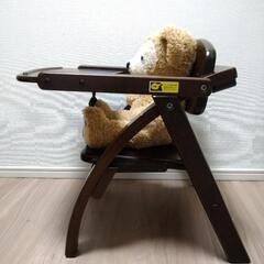 大和屋　木製　食事用椅子の画像