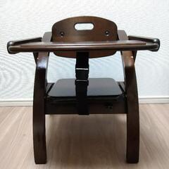 大和屋　木製　食事用椅子の画像