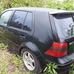 フォルクスワーゲン　ゴルフ　１９９７ｙ　５速MT　部品外し物　平成１２年　ブラックの画像