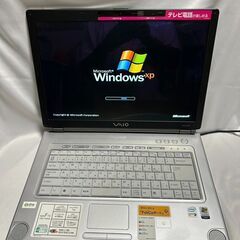 【希少】【訳アリ】WindowsXPノートPC SONY VAI...