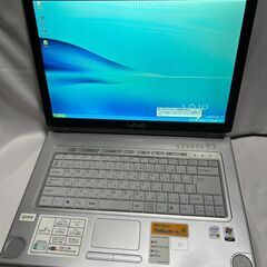 【希少】【訳アリ】WindowsXPノートPC SONY VAIO VGN-FT52DBの画像