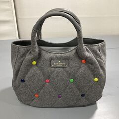 グレー ウール バッグ 収納袋付きKate spade バ…