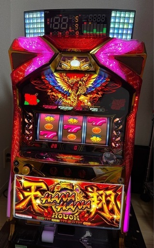 ハナハナ　天翔　実機　データカウンター付き