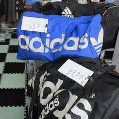 adidas　超デカボストンバック　リサイクル　