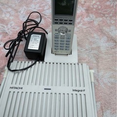HITACHI Integral-F コードレス電話の画像