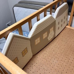 ベッドガード 決まりましたの画像