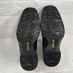 タグ付き 保管未使用品 YONEX パワークッション 旅ウォーク MT-01N 24cm ブラック ヨネックス ウォーキングシューズ 現状 札幌市 白石店 の画像