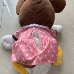ミニーちゃんぬいぐるみティッシュケースの画像