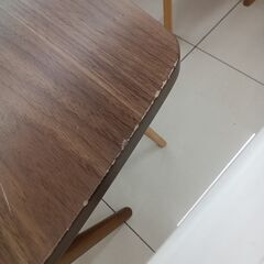 ★リユースのサカイ日立店★HJ6963  ダイニングテーブル ダークブラウン H65×D90×W160 クリーニング済み の画像
