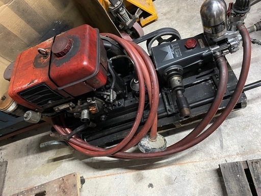 ヤンマーエンジン＋動噴セット　※要メンテ