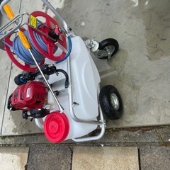 愛知県　丸山 MSE-50H-A キャリー動噴 HONDA GX25 4STROKE スーパージェットミニ｜噴霧器 の画像