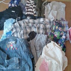 婦人子供服　約14点　ヴィンテージ　古着　衣装ケースに仕舞いっぱ...
