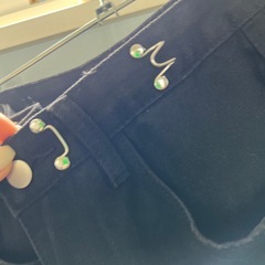 レディースボトムス2点色違いMの画像