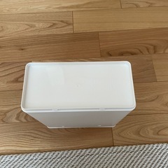 山崎実業　ルーター収納　ケース　重ねられるの画像