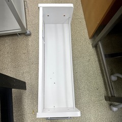 リユースのサカイ東金店 キャスター付き本棚 白 TJ13061の画像