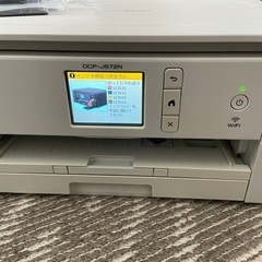 壊れた？プリンターと未使用インクの画像