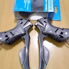 シマノST-9001 STIレバー　美品　新品箱入ブラケットカバーの画像