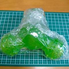 犬用 玩具&おやつ ボール ゴム製 グリーン １個の画像