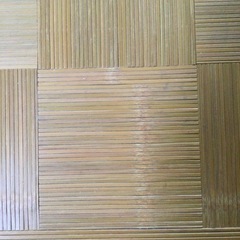 竹製玄関マットの画像