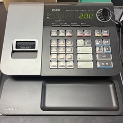 カシオ　レジの画像